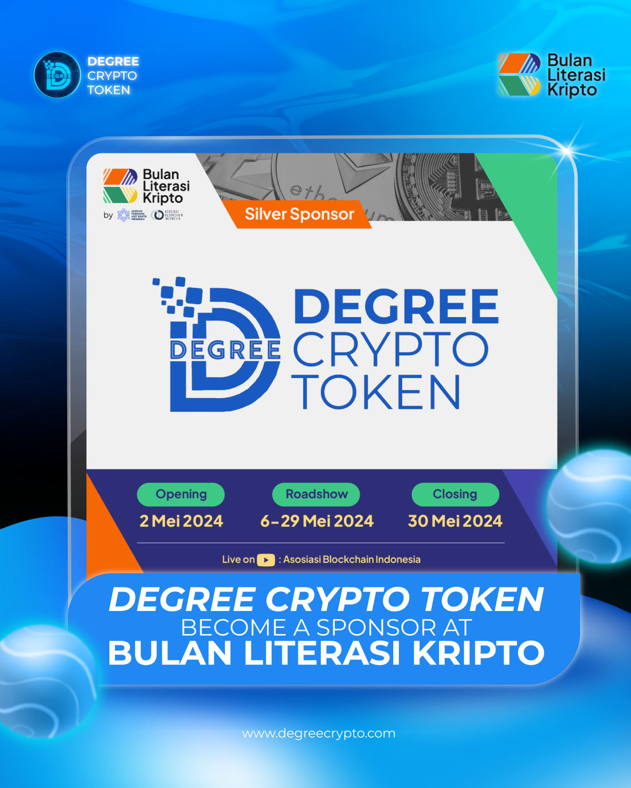 Degree Crypto Token (DCT) Muncul Sebagai Sponsor Untuk Acara Bulan ...