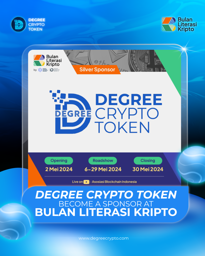 Degree Crypto Token (DCT) Muncul sebagai Sponsor untuk Acara Bulan Literasi  Kripto 2024 - Digitals Community – PT. KONAKAMI DIGITAL INDONESIA